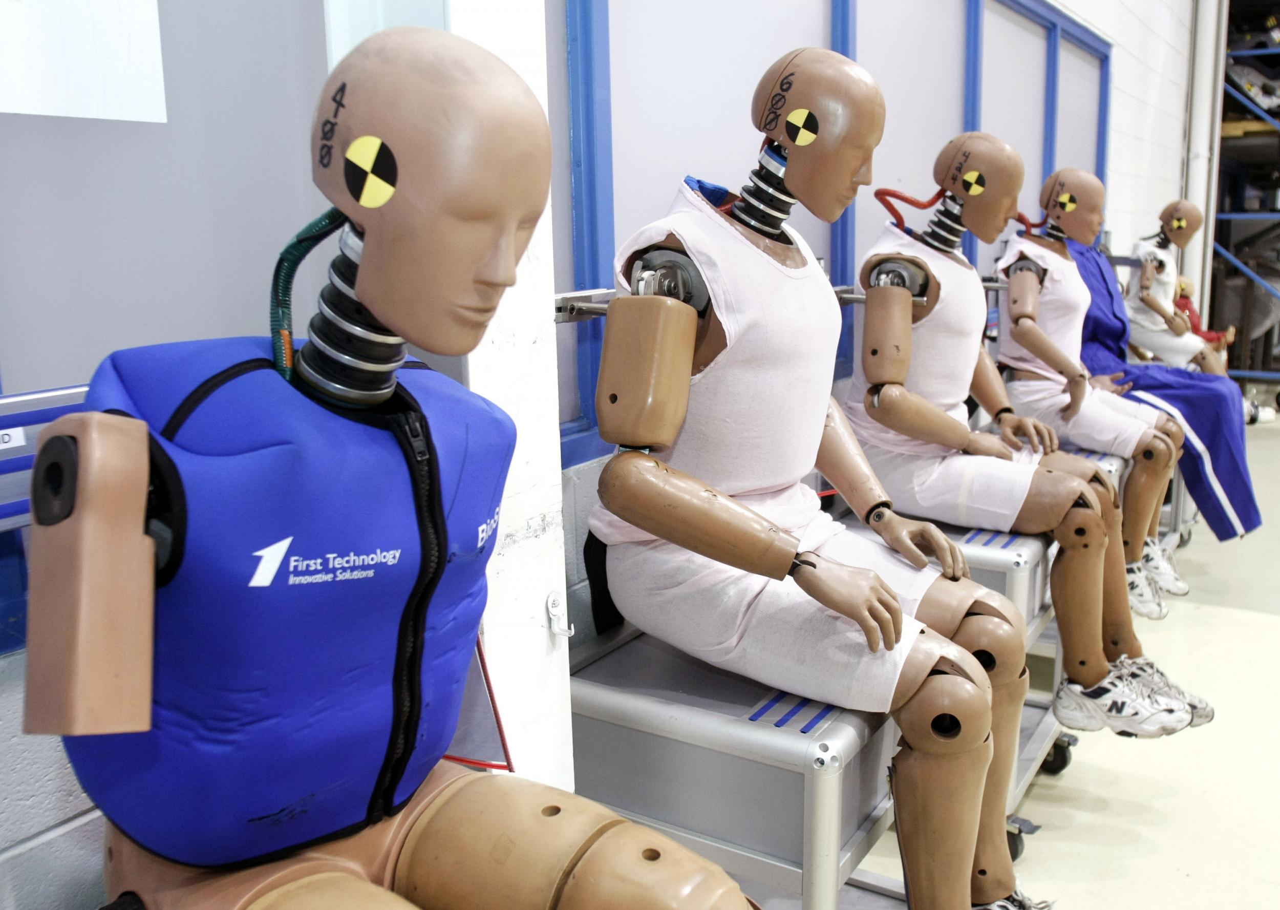 Car-crash dummies are built in the image of men and result in a higher number of female deaths in car accidents