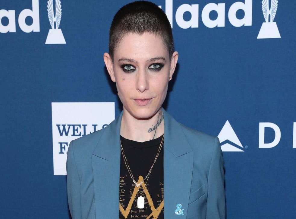 Asia Kate Dillon explains struggling with bathing suits as a non-binary person (Getty)