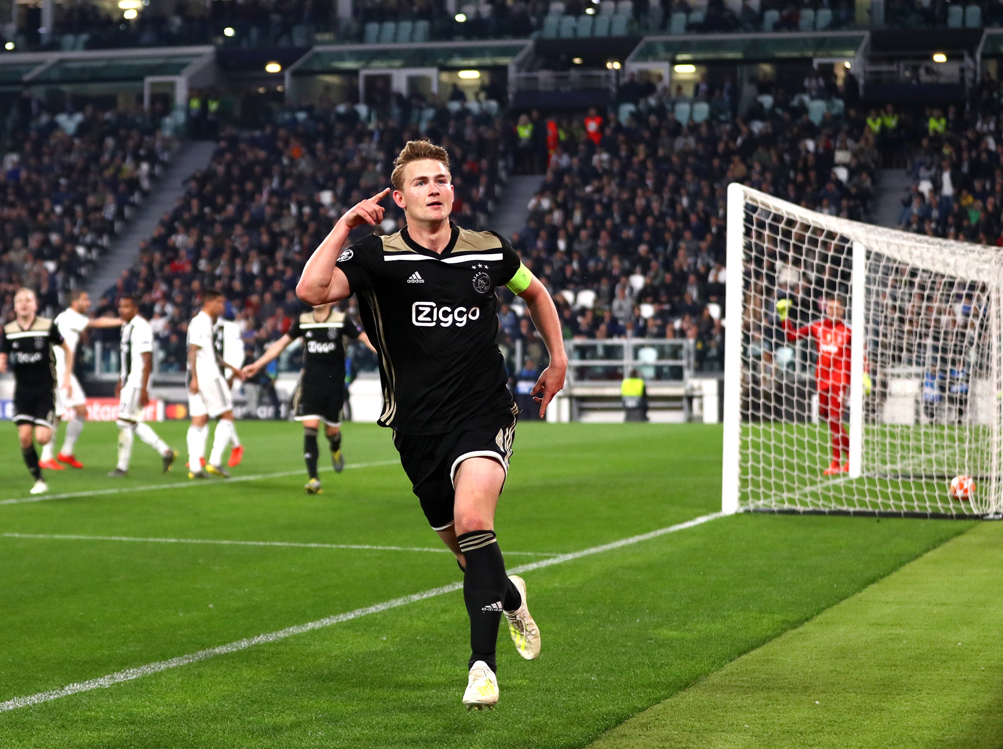 Ajax stunned Juventus in the Champions League