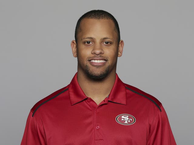 This 2016, file photo shows Keanon Lowe of the San Francisco 49ers NFL football team