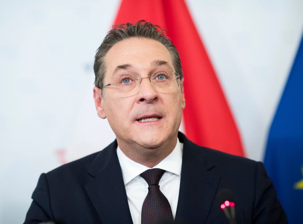 Heinz-Christian Strache said he was quitting after footage of ‘corruption’ was released