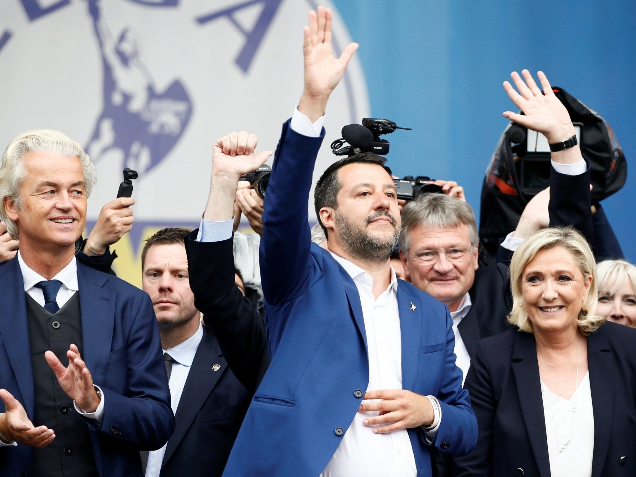 Far-right politicians across Europe join forces to fight for more power in  elections | The Independent | The Independent