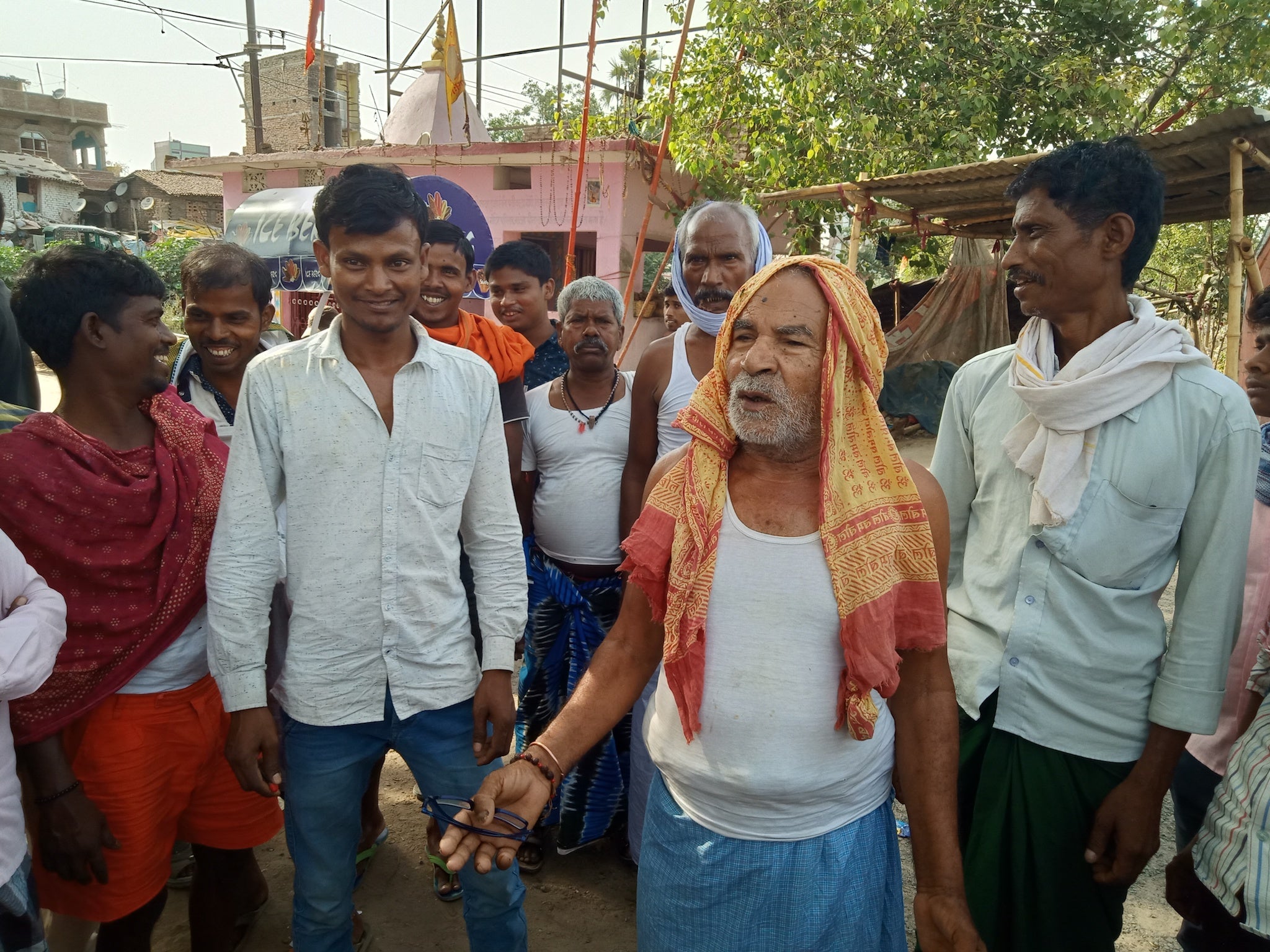 ‘Under Modi, we have taken the fight to Pakistan’: From traders to daily wage labourers (seen here), BJP support is strong among Patna city residents
