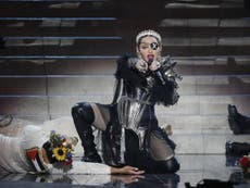 Madonna sparks controversy with Eurovision performance