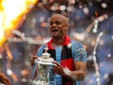 City confirm captain Kompany will leave after FA Cup final win