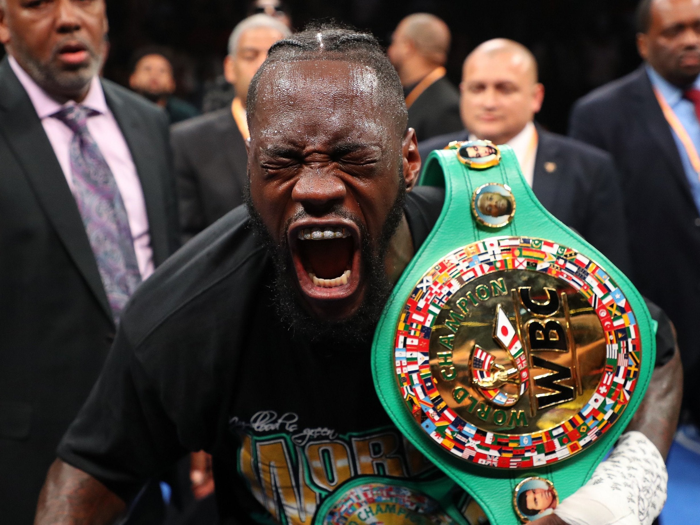 Wilder was expected to fight Whyte in 2020