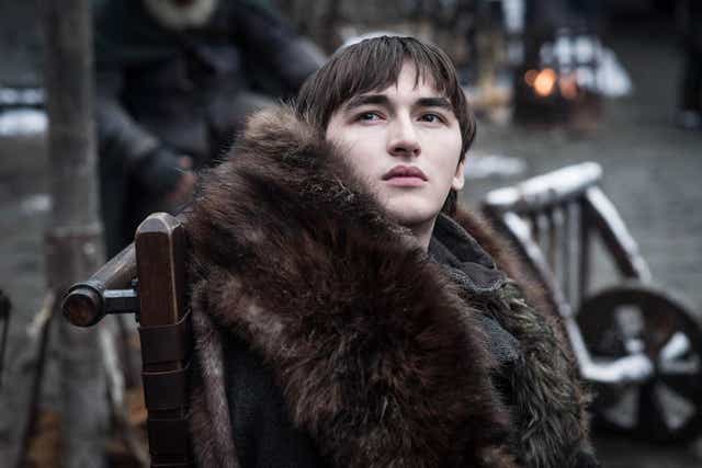 Isaac Hempstead Wright as Bran Stark on 'Game of Thrones'