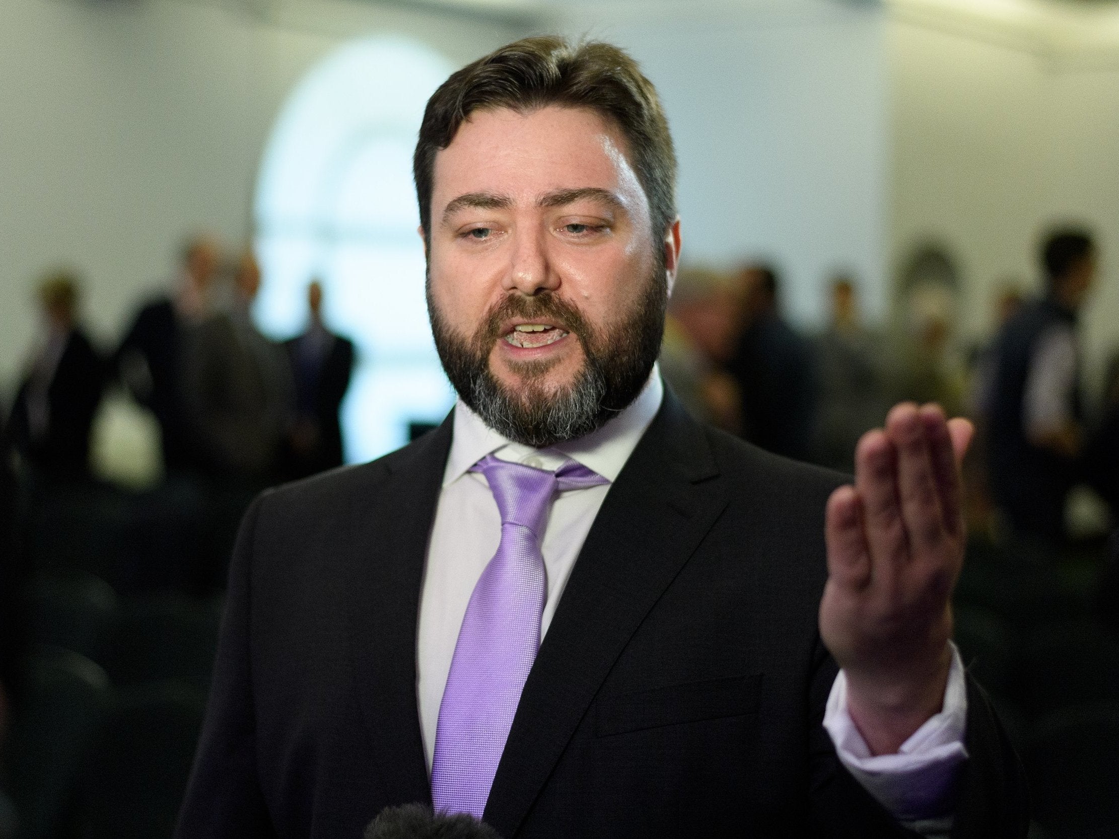 Carl Benjamin, who insists his rape comments were 'a joke', has been refused permission to speak at the cathedral