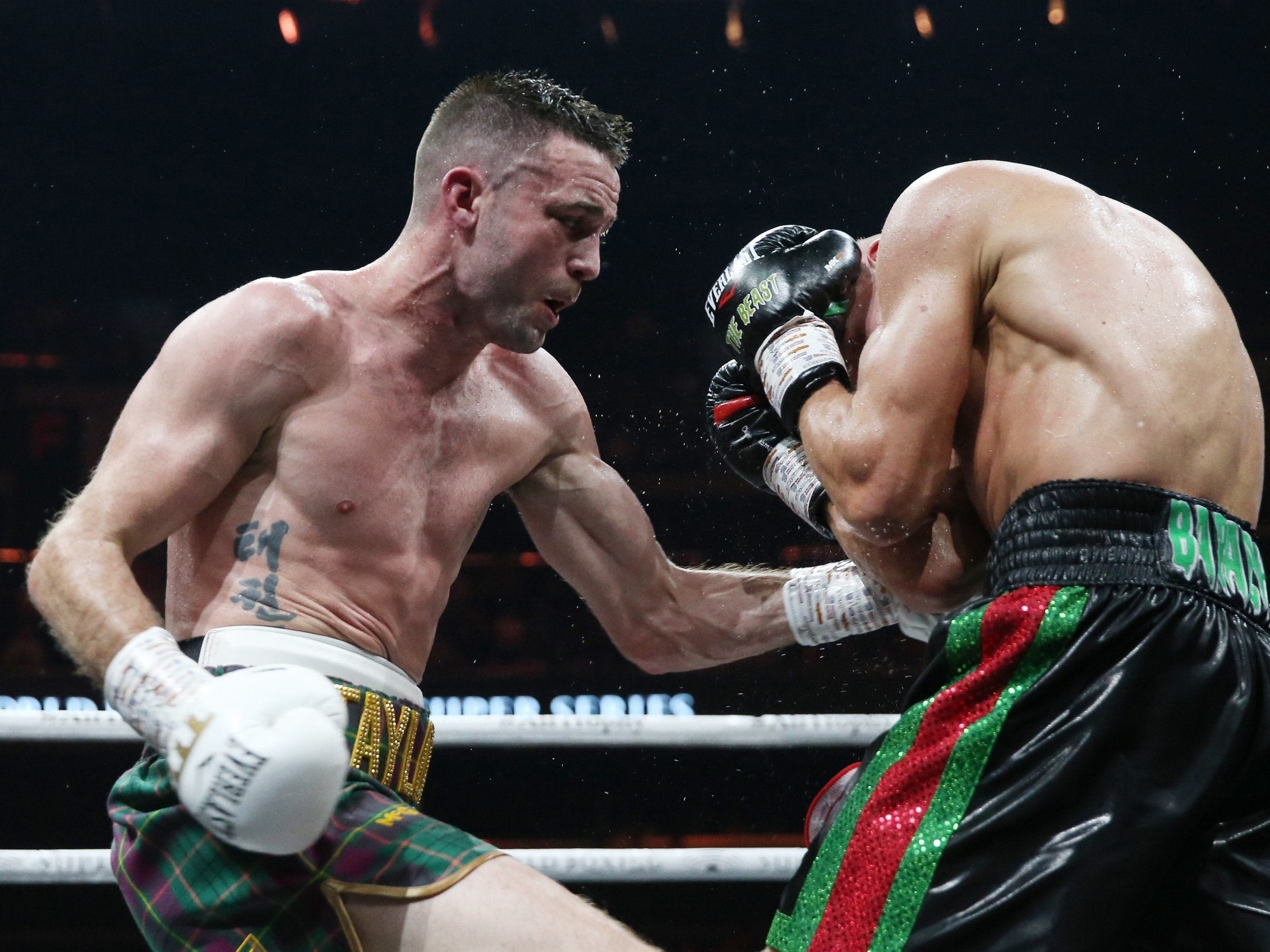 Josh Taylor beat Ivan Baranchyk to claim the IBF light welterweight championship