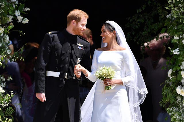 Prince Harry and Meghan Markle celebrate their one-year wedding anniversary