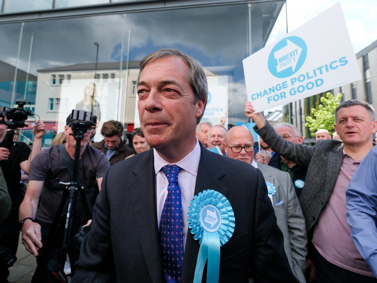 Farage's fundraising for Brexit Party allows foreign donors to 'break rules', warns elections watchdog