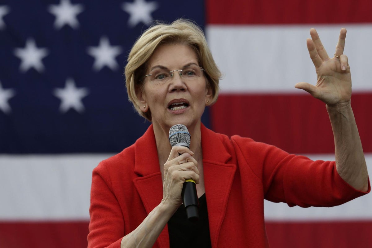 Elizabeth Warren fires back with her own video after being painted as ...