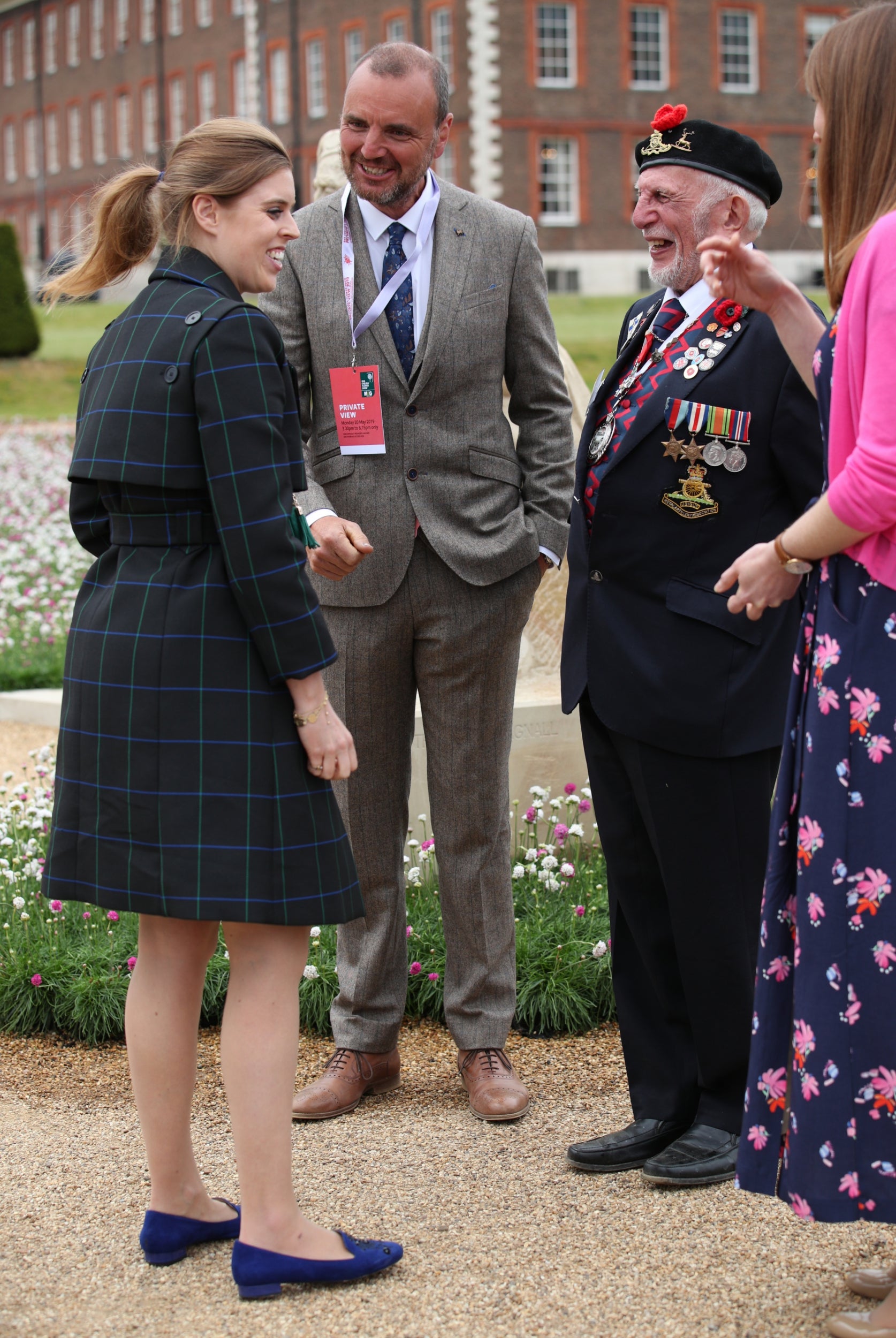 Mr Cattini met Princess Beatrice in 2019