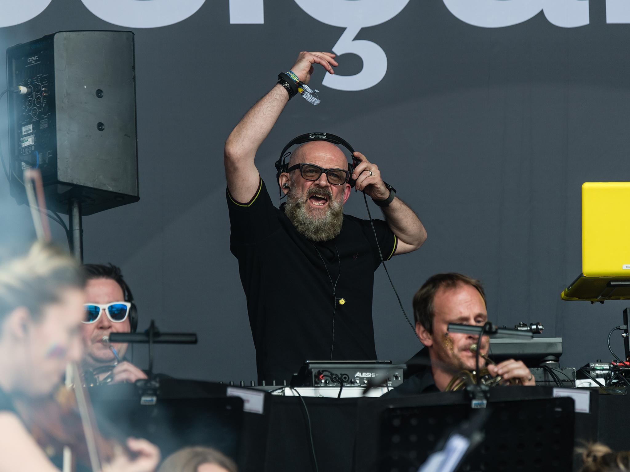 Graeme Park with Manchester Camerata Orchestra performing Hacienda Classical (Rex)