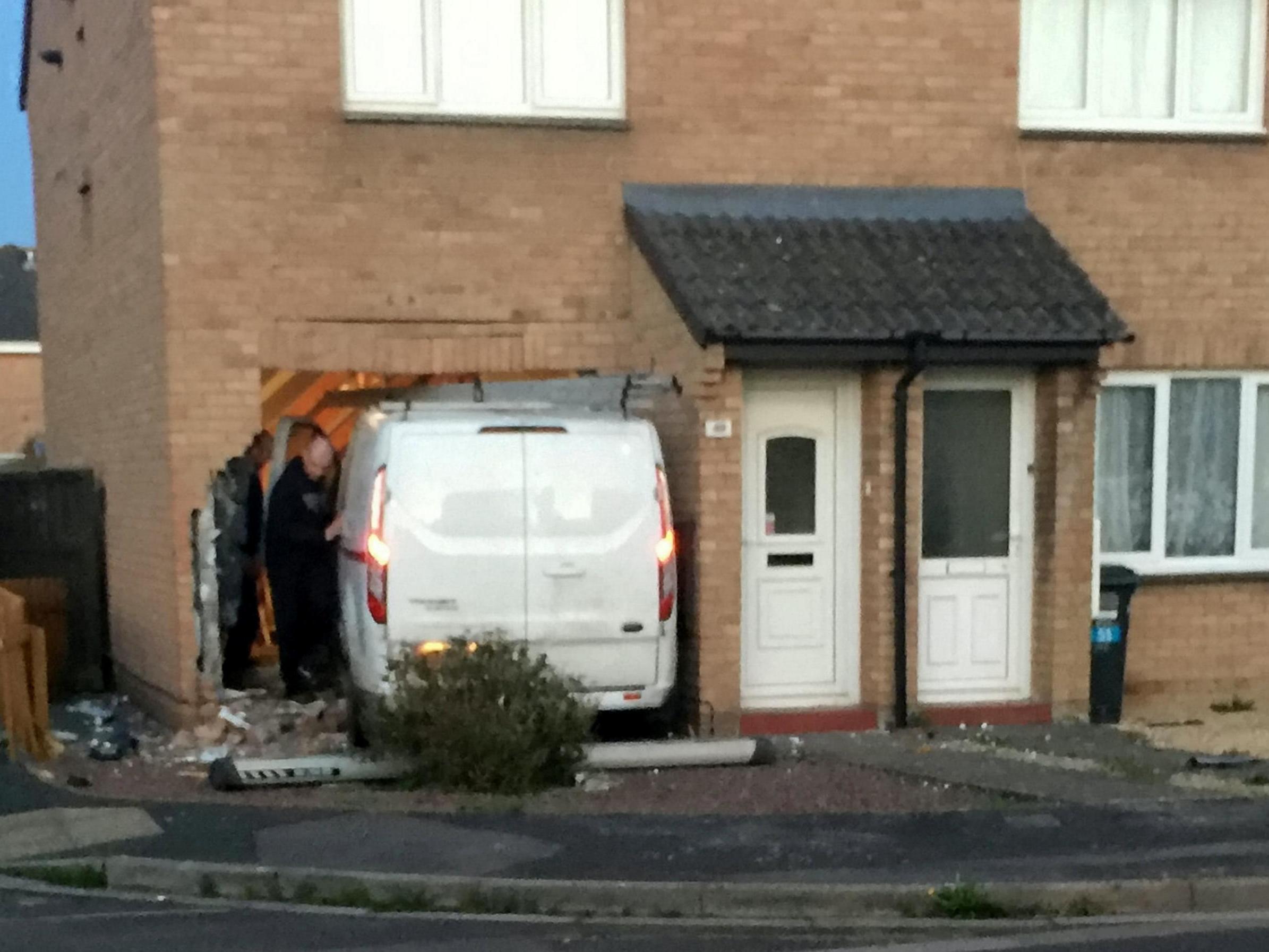 90-year-old Joan Woodier was killed after Ford Transit crashed into the front of her house