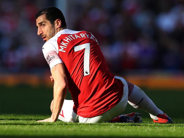 Henrikh Mkhitaryan will not be travelling to the Europa League final