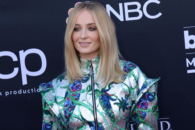 Sophie Turner attends the 2019 Billboard Music Awards at the MGM Grand Garden Arena on 1 May, 2019, in Las Vegas, Nevada.
