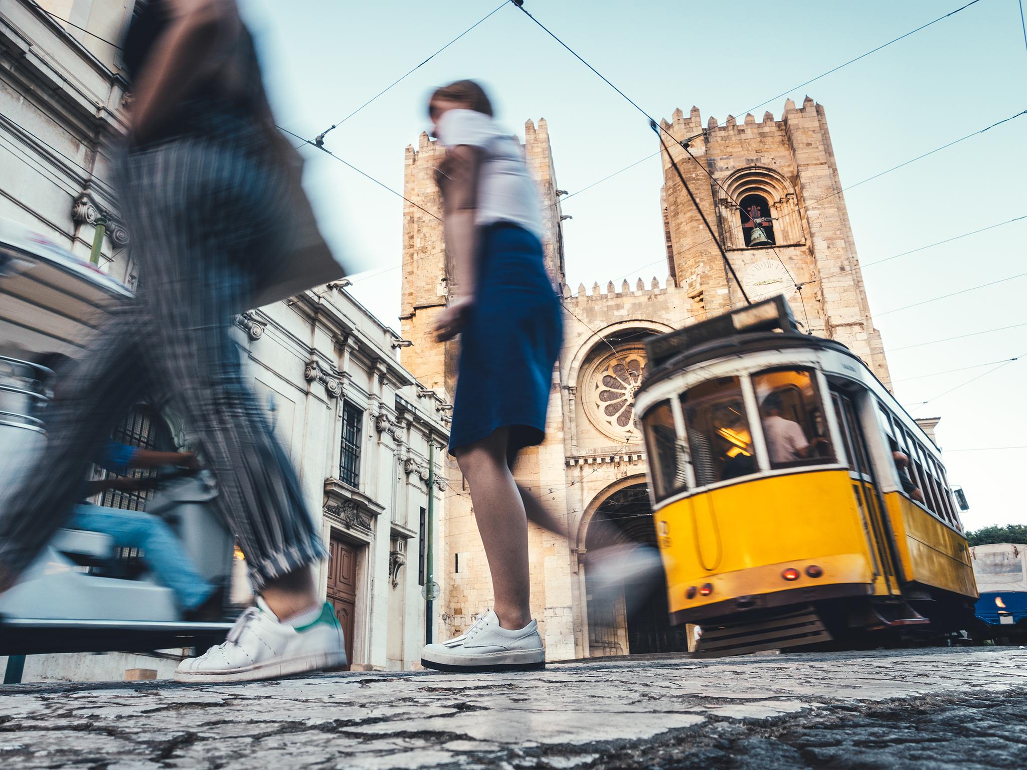 Vintage trams and pretty cobbled streets: Lisbon has it all (Getty)