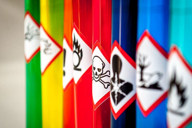 Potentially hazardous chemicals considered by the Environmental Audit Committee used in every day products
