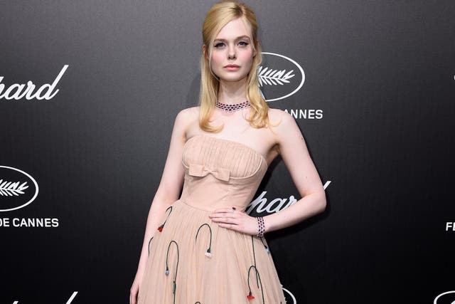 Elle Fanning says she fainted at Cannes because dress was 'too tight' (Getty)