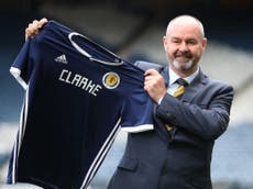 Clarke ‘burning with desire’ to lead Scotland to a major tournament