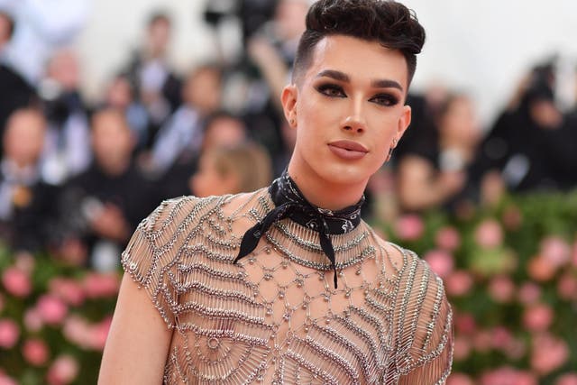James Charles arrives for the 2019 Met Gala at the Metropolitan Museum of Art on 6 May, 2019, in New York.