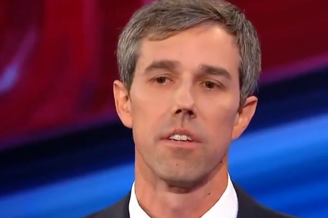 Beto O'Rourke appears at CNN town hall in Iowa