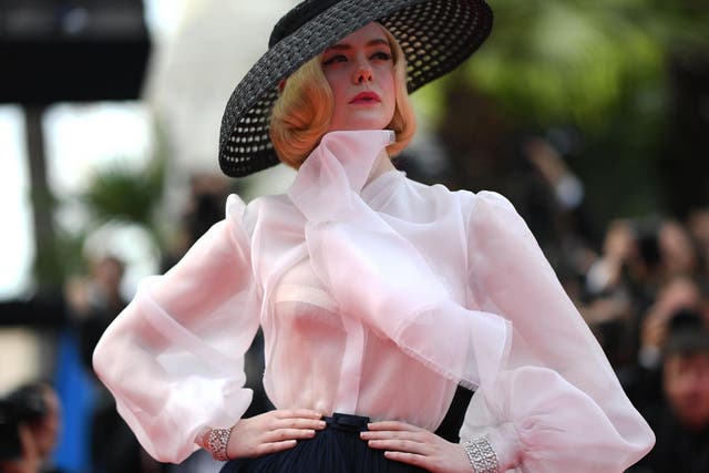 Elle Fanning in Dior at Cannes Film Festival 2019