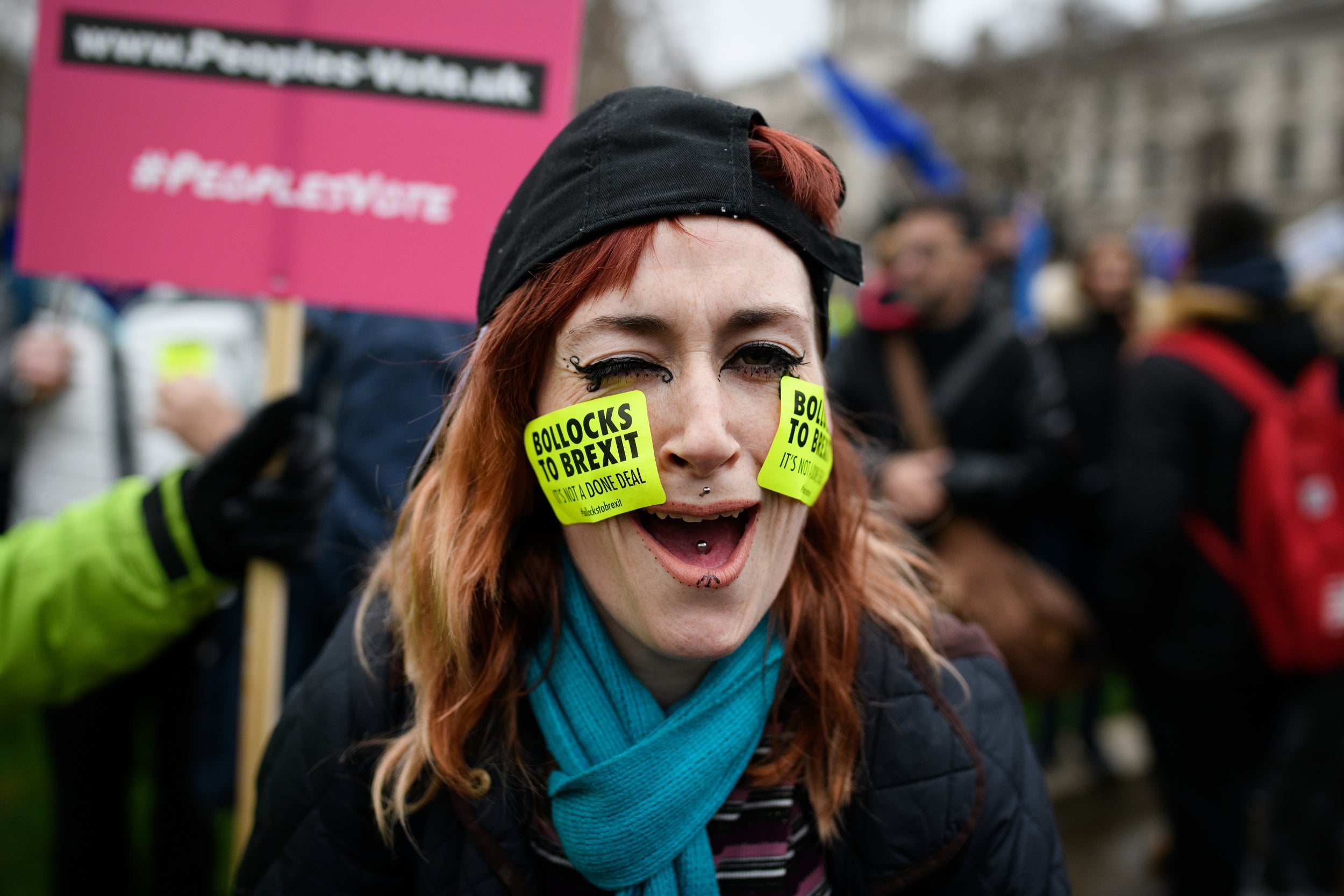 This was one of very many rude Anglo-Saxon expressions pressed into political service during Brexit. It was briefly adopted by the usually staid Liberal Democrats as an optional campaign slogan.