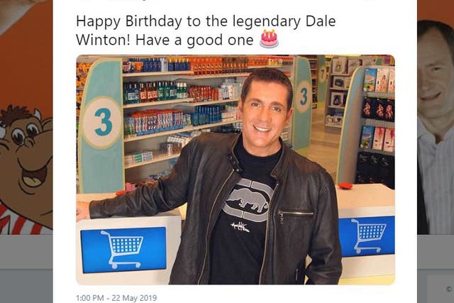 Challenge TV wished the beloved presenter a happy birthday more than a year after he died