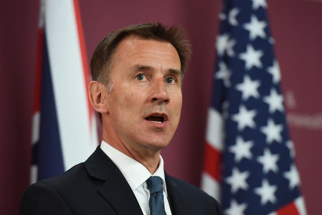Hunt due to address Nato conference today
