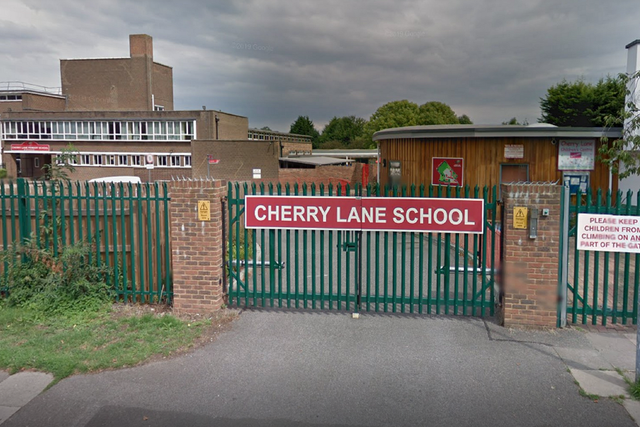 General view of Cherry Lane Primary School in West Drayton, London.