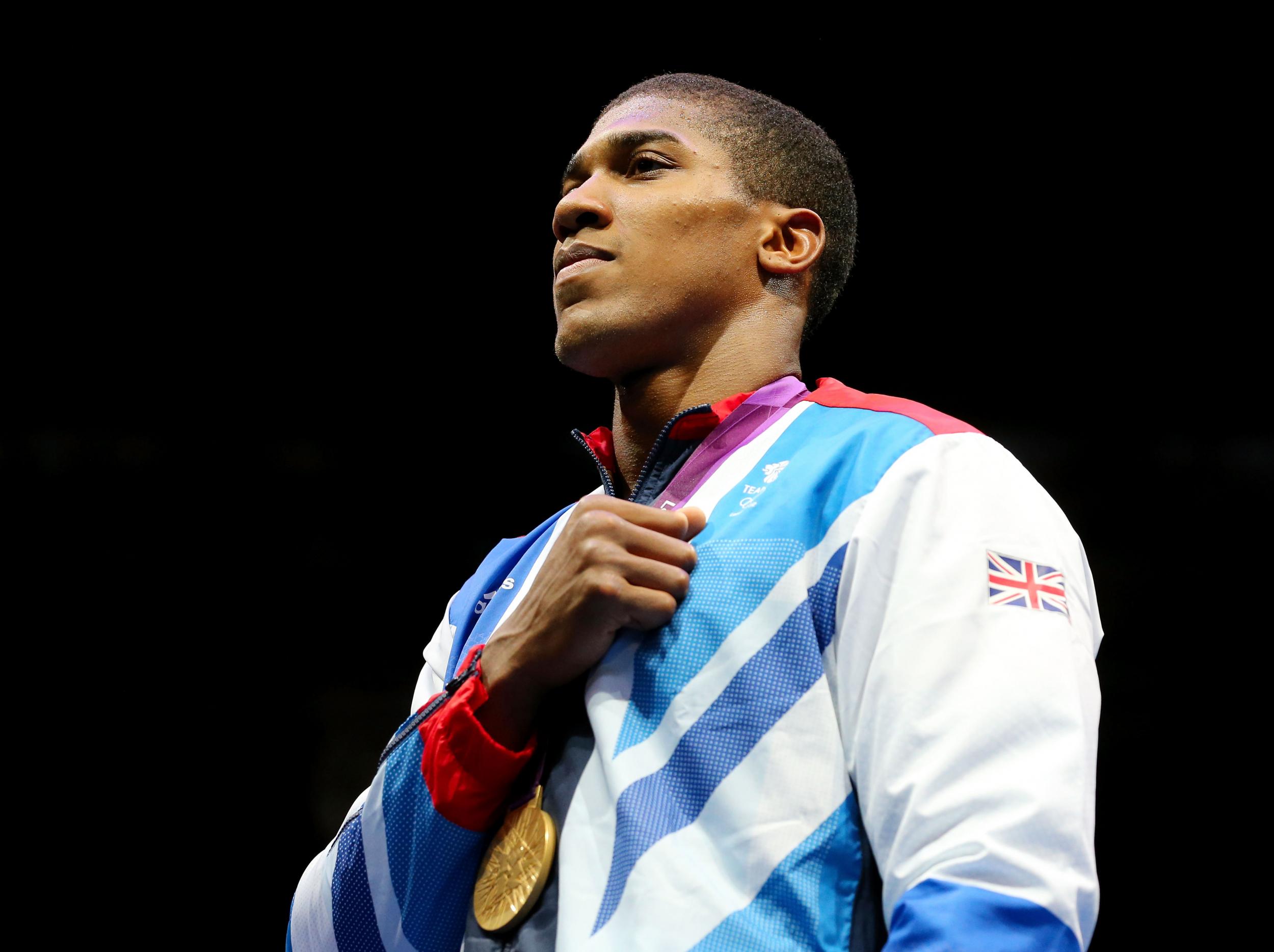 Anthony Joshua won gold in 2012