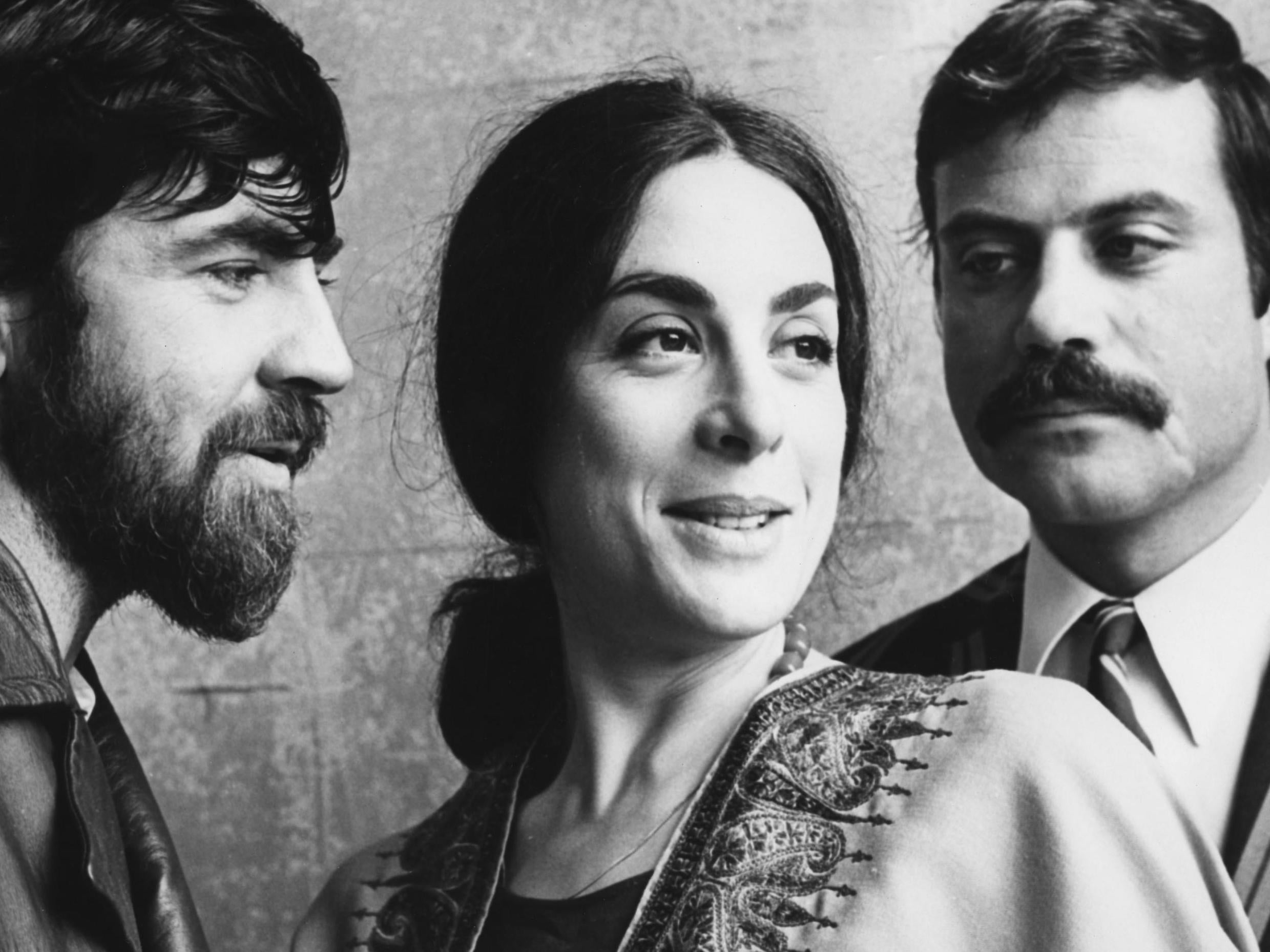 Class act: Eleanor Bron with Alan Bates (left) and Oliver Reed