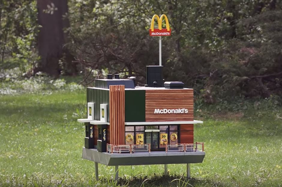 The diminutive McDonald's for bees