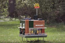 McDonald's designs miniature restaurant for bees