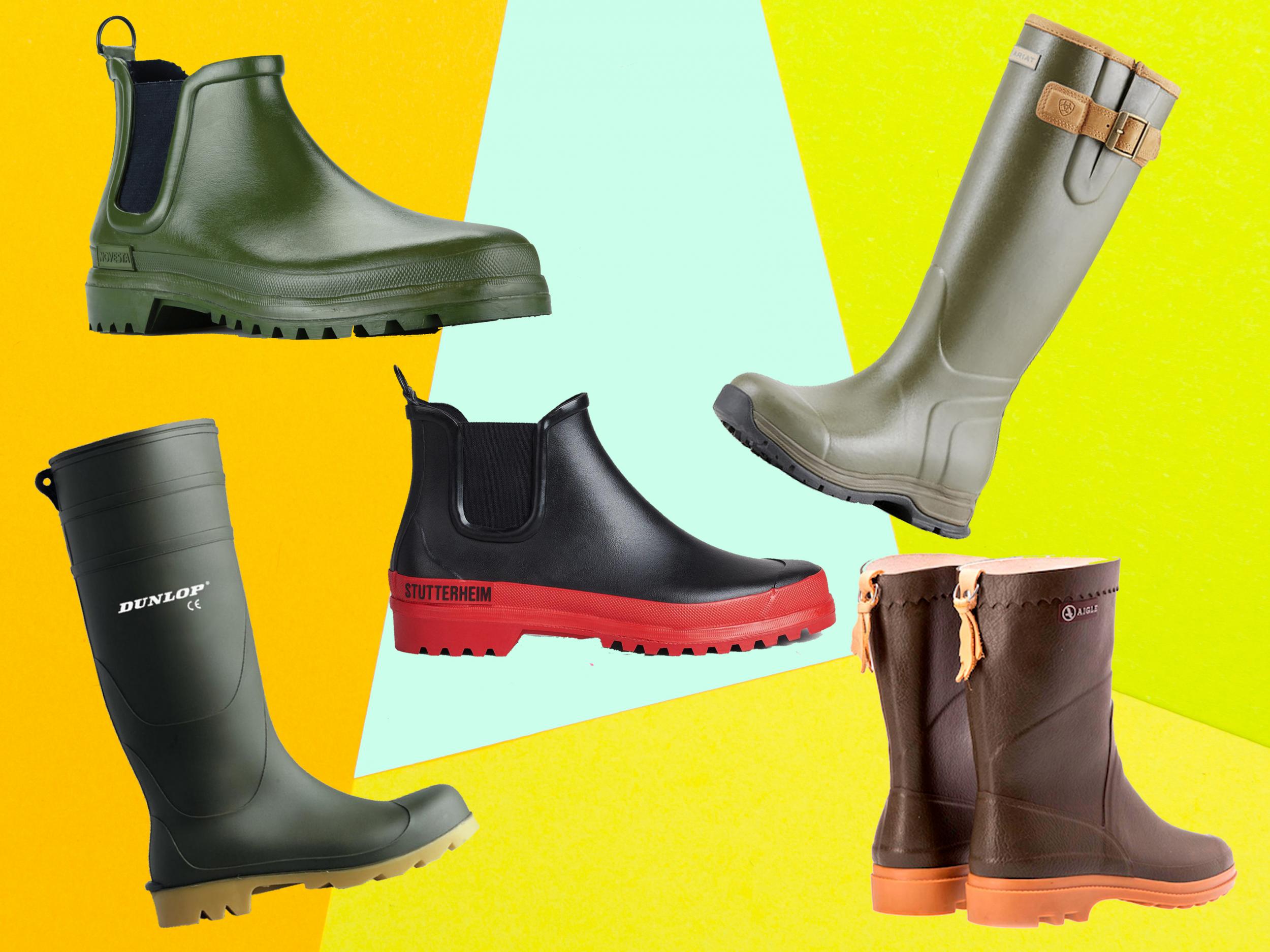 barbour half wellies