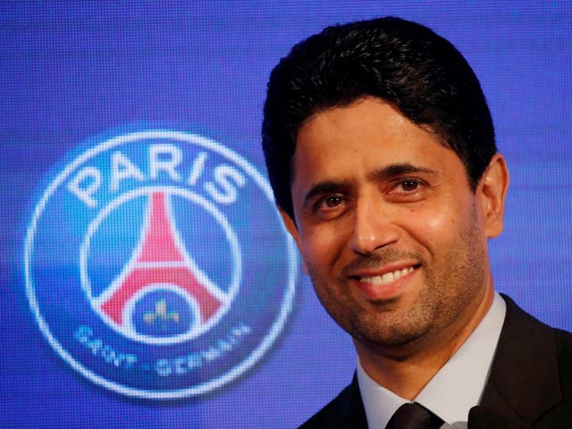 Paris Saint-Germain's president Nasser Al-Khelaifi has been accused of corruption