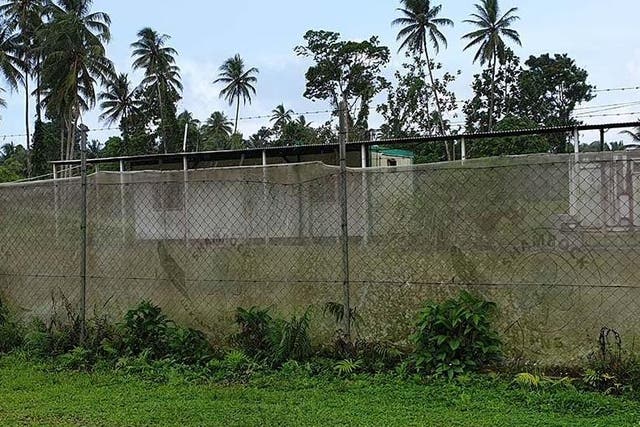 Refugees have been living in compounds on Manus Island since Australia's detention centres closed