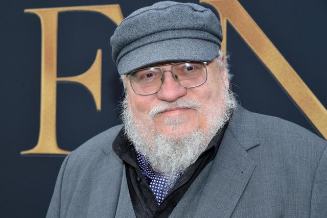 George RR Martin attends the a screening of 'Tolkien' at Regency Village Theatre on 8 May, 2019 in Westwood, California.