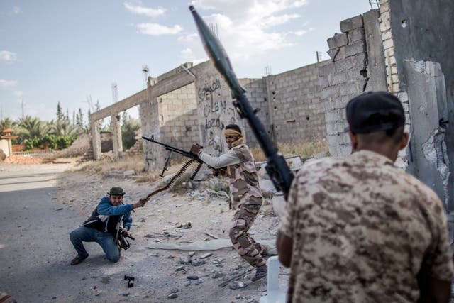 Anti-Haftar fighters feel on the defensive: ‘Maybe we kill two people. Maybe more. We are outgunned. We don’t have any strategy. We’re not soldiers’