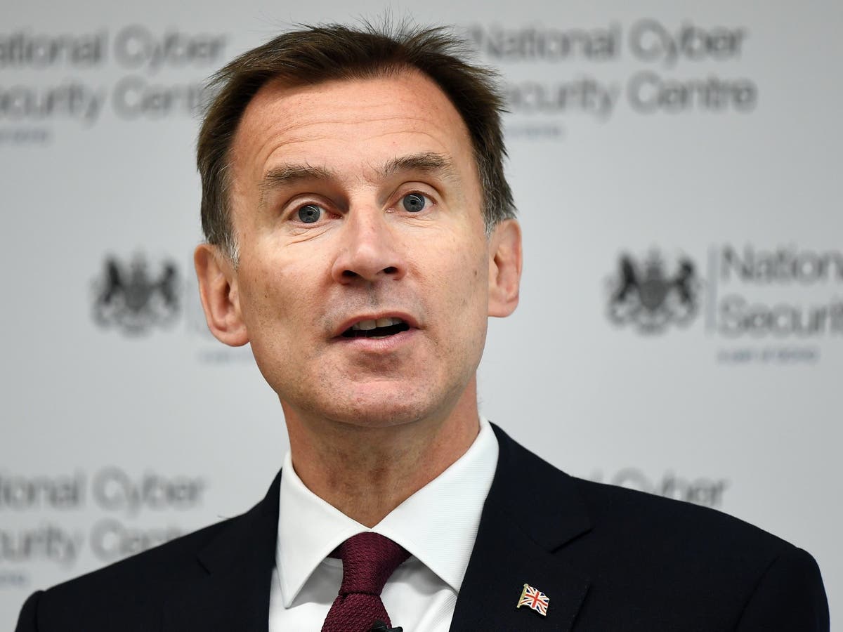 Jeremy Hunt tells broadcasters to ‘grow up’ and stop calling him ‘Jeremy C***’