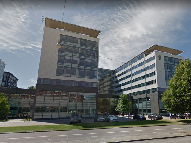 General view of Gothenburg District Court in Sweden.