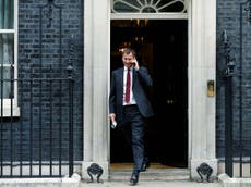 Pursuing no-deal Brexit ‘political suicide’ for Tories, Hunt warns