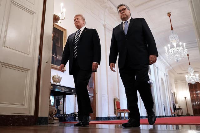 Donald Trump has given William Barr authority to declassify information related to investigations into presidential campaign