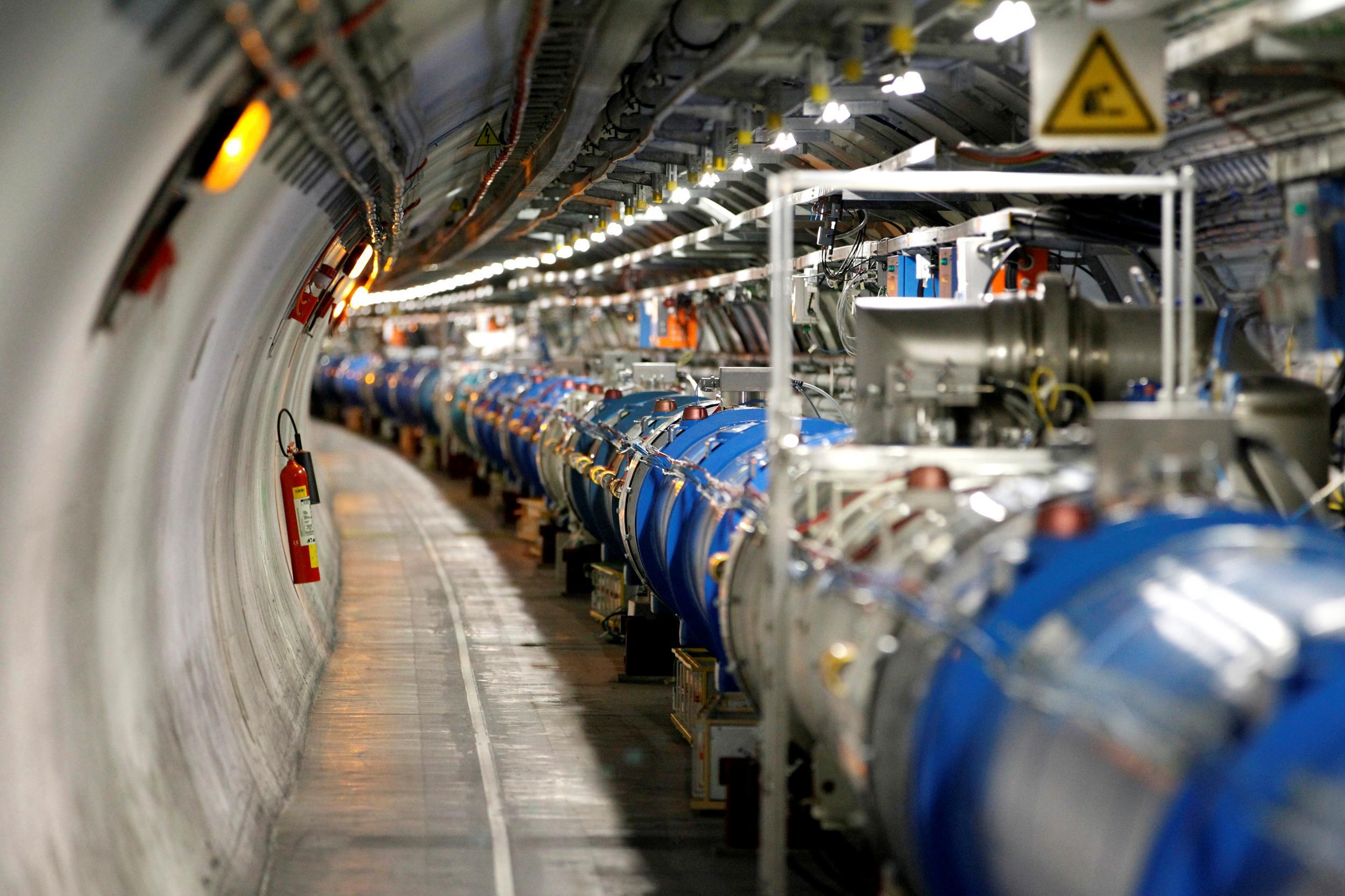 The Higgs boson was discovered in 2012 with the help of the 17-mile long LHC