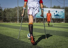 A league of champions: Gaza amputees tackle despair with football