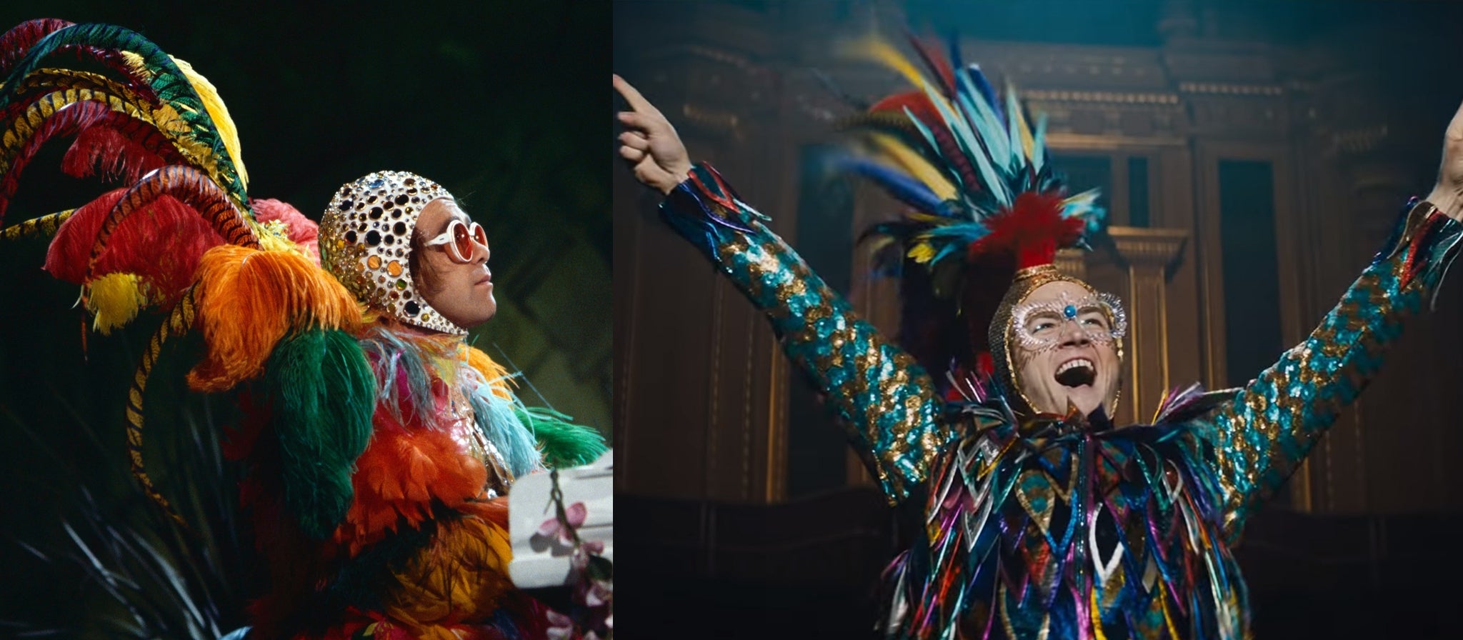 Rocketman: How Elton John's costumes were recreated by Julian Day