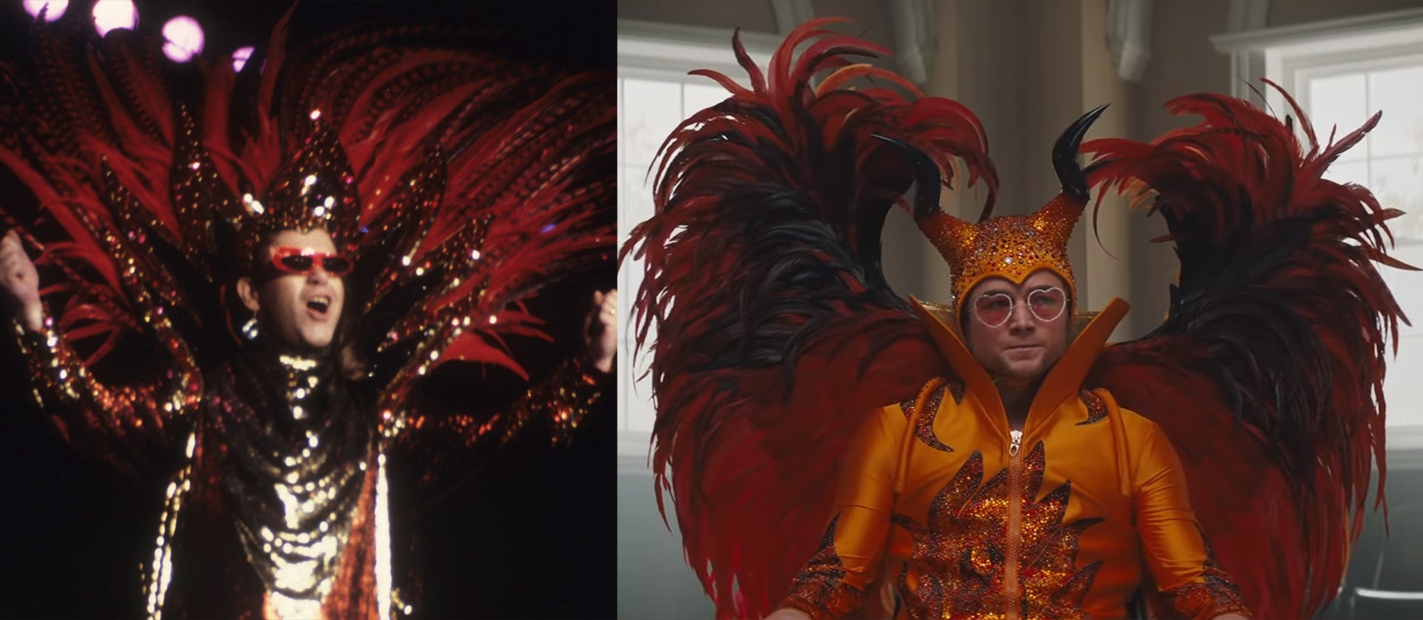 Rocketman: How Elton John's costumes were recreated by Julian Day