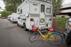 The Silicon Valley employees secretly living in vans behind Google